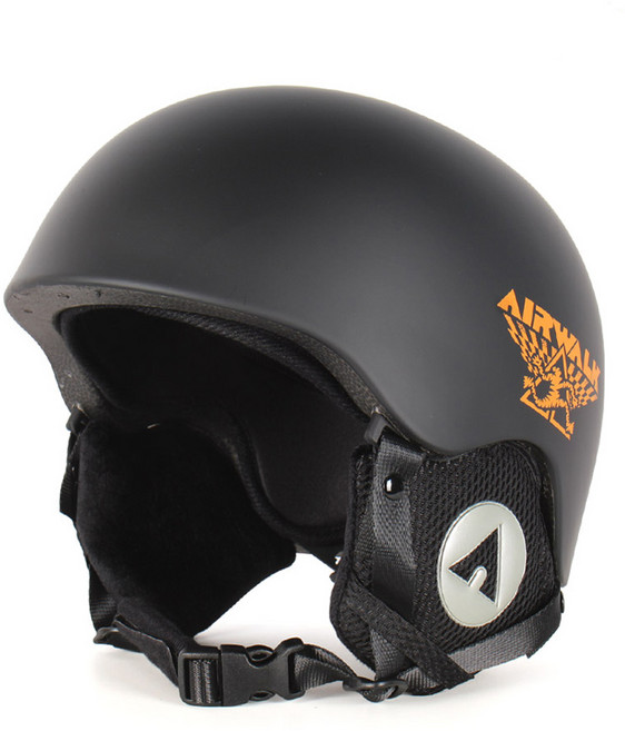 에어워크 스키헬멧 MTV18 주니어/성인 스노우보드 헬멧, 블랙_L(58~61cm), 1개