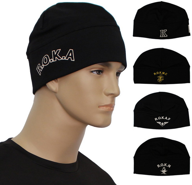 스판 비니 로카 해병대 공군 해군 군인 군용 모자 군대 겨울 방한용품