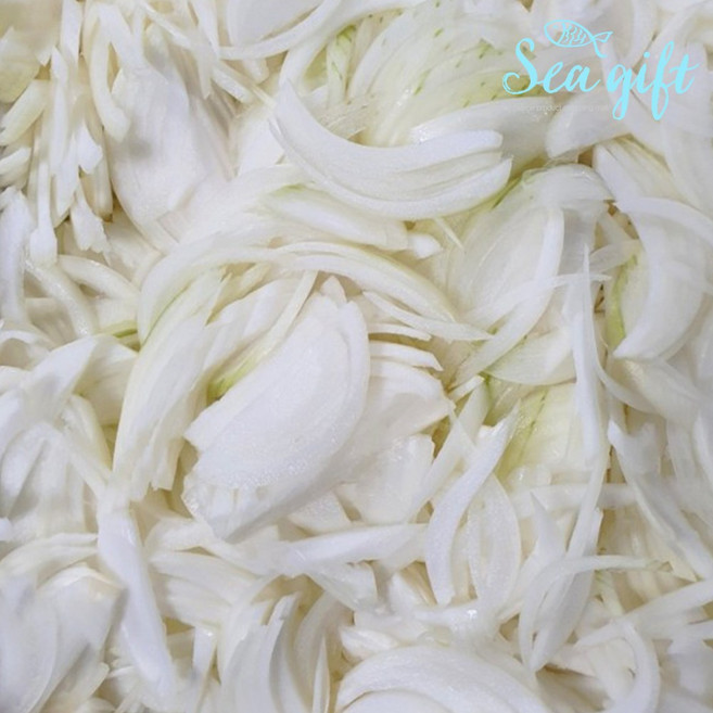 [씨기프트]냉동 양파 슬라이스 1kg 손질 야채 간편 채소 양파채 국 볶음, 1개