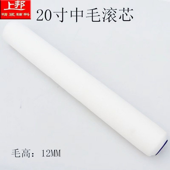 滾筒油漆刷 牆壁粉刷工具 乳膠漆專用, 1個, 1個 高彈滾芯【不含配件】