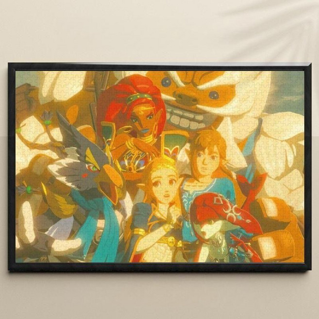 젤다의전설퍼즐1000피스 조각 직소 장난감 창의성, 2ZD