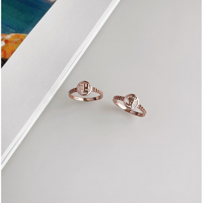 14k 옴자 만자 불교 체인반지