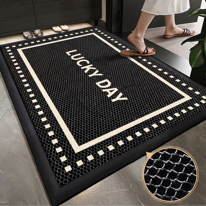 마술사 TPE 출입구 미끄럼방지 현관매트 아파트 업소용 현관 발매트, 1개, 스타일D