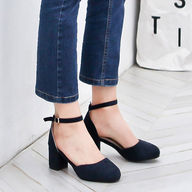 슈즈앤 메리제인 미들 힐 sn333