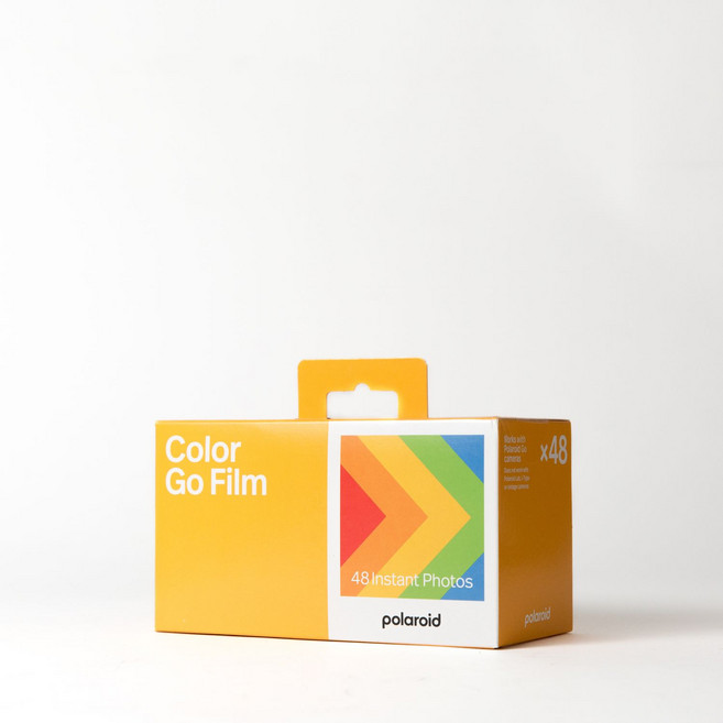 (現貨秒出)寶麗萊 Polaroid Go Film 底片 48入 彩色白邊相紙, 1個, DGF3