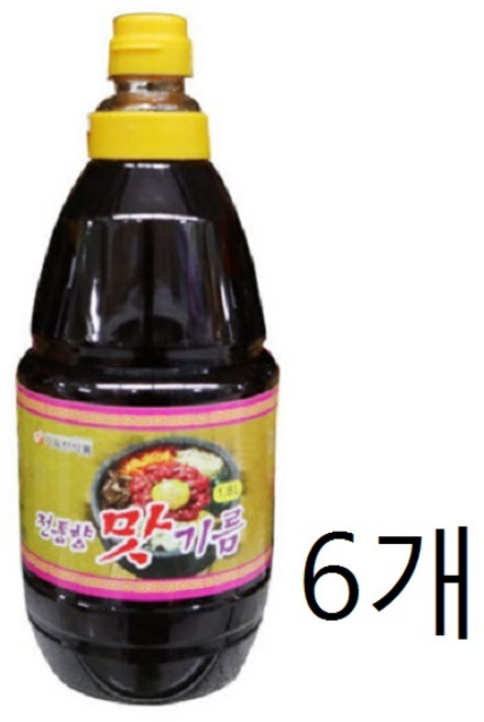 가득찬식품 전통향 맛기름1.8L 6개 1박스, 1.8L