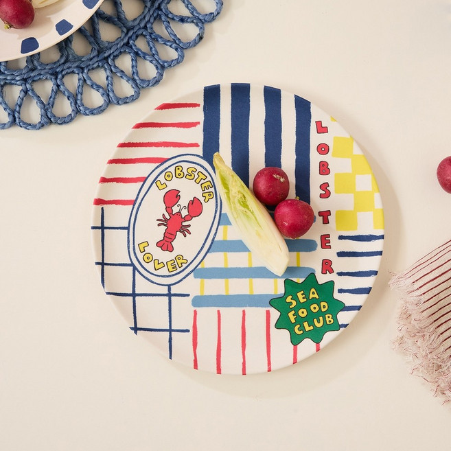 모던하우스 파머스클럽 뱀부파이버 원형 접시 22.5cm PL0126049