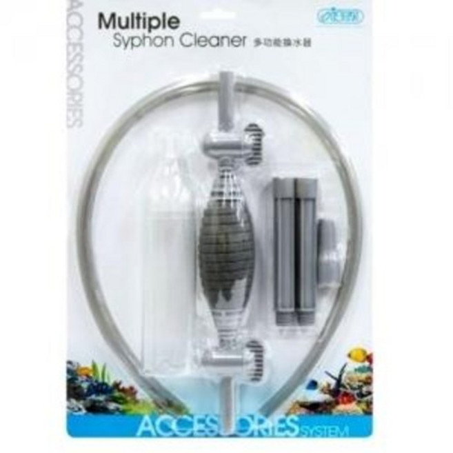 이스타 멀티플 사이펀 / 수족관 어항 수조 청소 사이폰 바닥 물갈이 환수 구피 열대어 모래 용품 수질정화, 1개