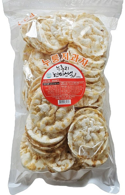 고소하고 맛있는 누룽지 현미 스낵 240g 2봉, 2개