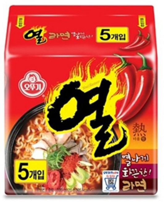 열라면 멀티 120gX5봉 tjd+156jS