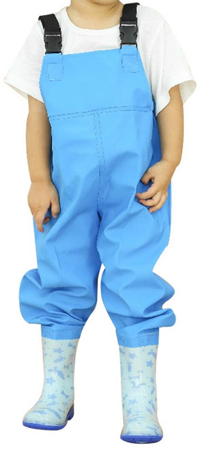 어린이 가슴장화, 블루, 180