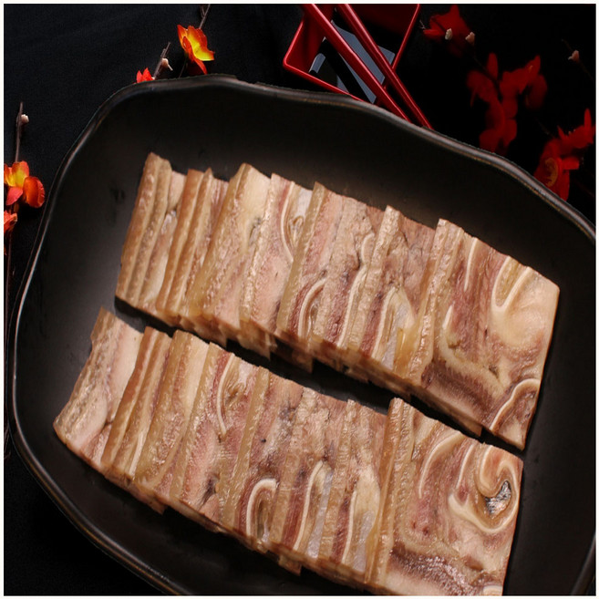 김해 돼지머리고기 머릿고기 1팩 200g 2팩 미니새우젓 포함, 6개, 혼술세트200g