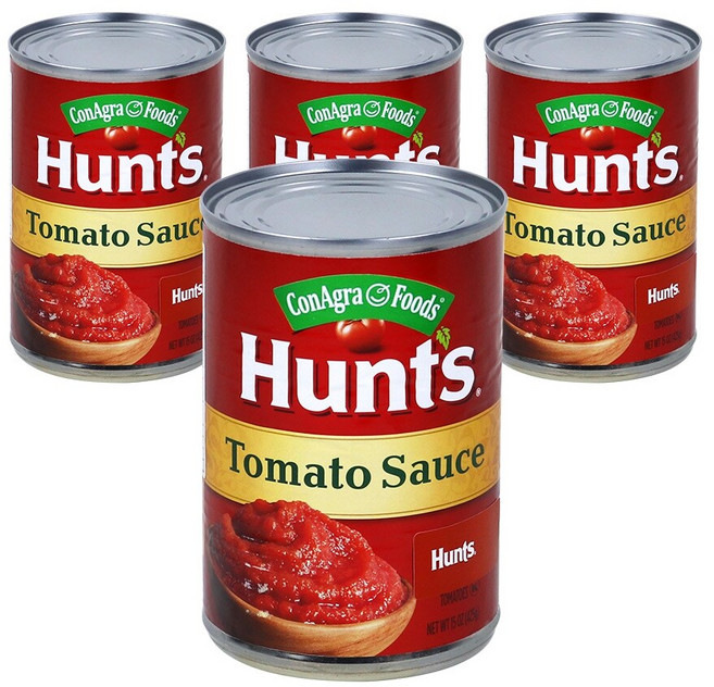 헌트 토마토 소스, 4개, 425g