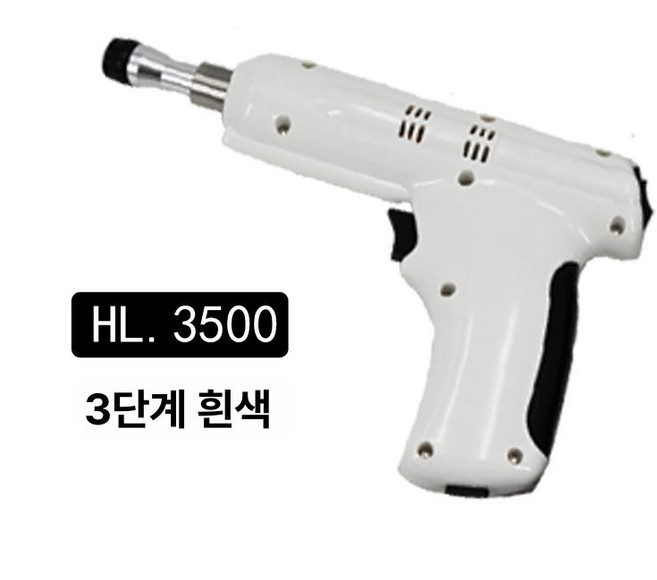 엑티베이터건 전문 강도 조절 근육 전동 마사지기 안마기, 흰색, 1개