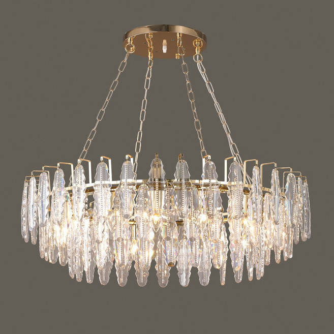 카밀라 샹들리에 호텔로비 대형등 인테리어 주방식탁 카페포인트 인테리어등 크리스탈샹들리에 600파이800파이1000파이, 800파이, 전구선택안함