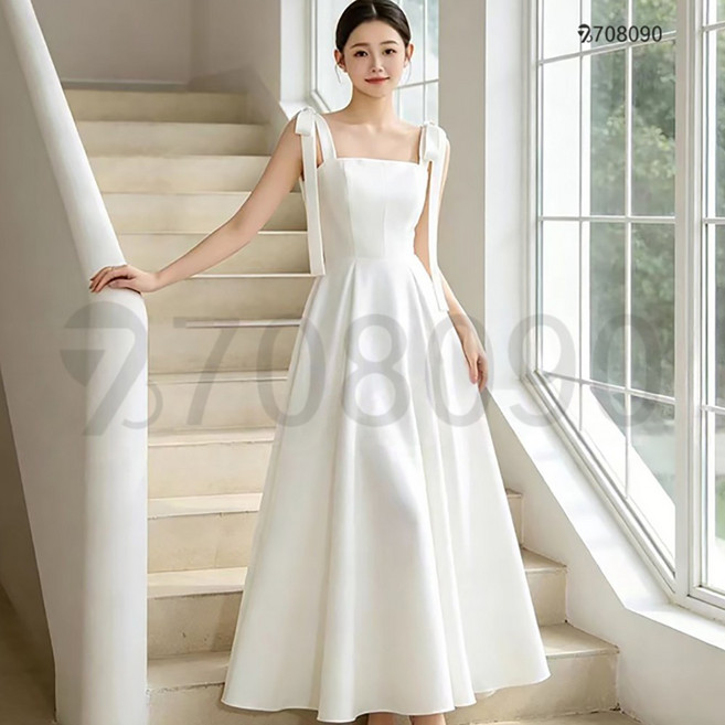 708090 데일리 초경량 셀프 웨딩드레스
