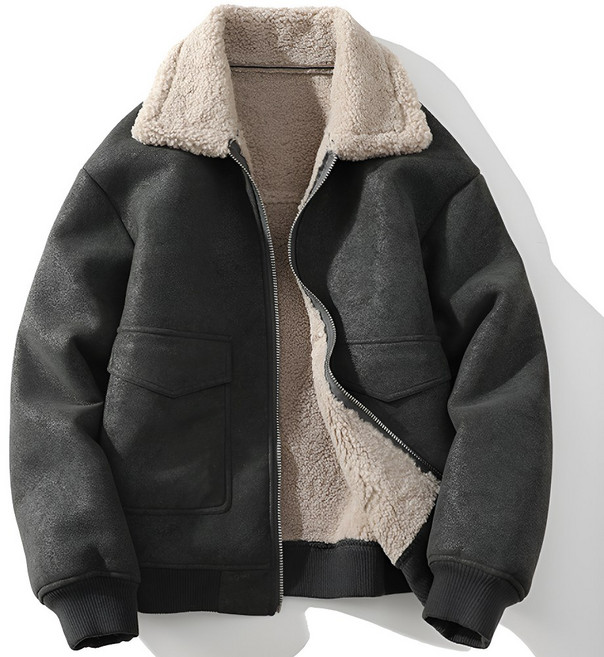 쥬엔리치 남자 무스탕 자켓 빅사이즈 스웨이드 M-5X 겨울 점퍼 JR27