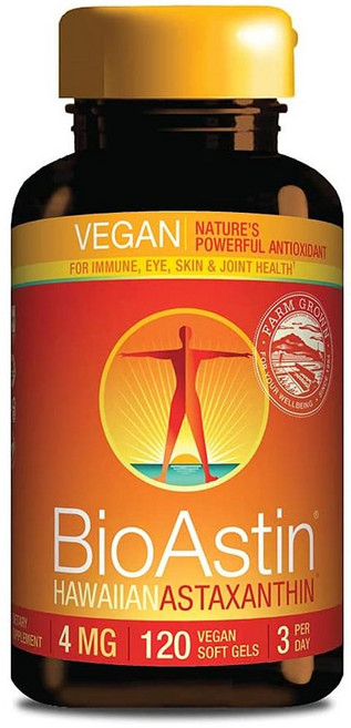 [정품보장]뉴트렉스하와이 아스타잔틴 4mg 코엔자임Q NUTREX HAWAII 120정 X 1병, 1개