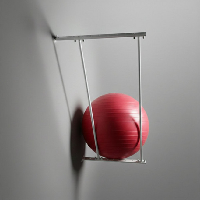 유아체육 점핑볼수납 벽부착 확장형 스틸선반/ 교육기관 정리대 체육관용 펜트리정리, 1세트, 볼선반(벽부착형)