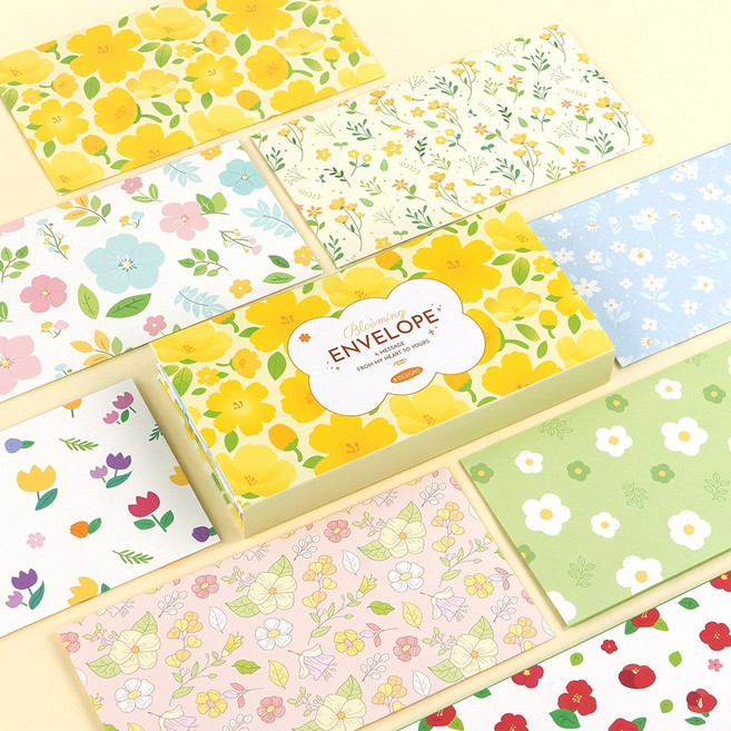 꽃길 가로 봉투 세트 2탄, 1개