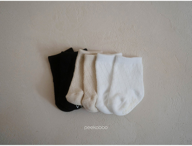 피카부 다이아 양말세트