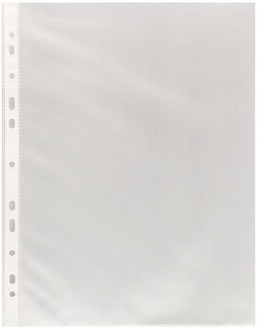 프로비즈 레터사이즈 면장철 클리어파일 속지 20매 1.0T, 단품