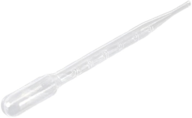 3ml 塑膠滴管 刻度滴管 噴瓶口罩扣用 滴管1支, 1件, 透明