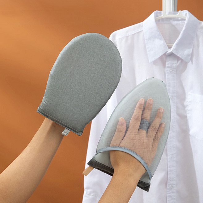 fancyon 손 보호 스팀 다리미 장갑 핸디 손장갑 다림질 판 방수 방열 패드, 1개, 둥근타입-대