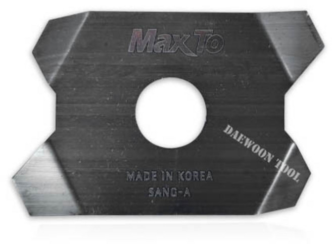 MAXTO 삼원 풀감김 방지 예초기날 보조날 벌초 제초 예초기부품 국산, 1개