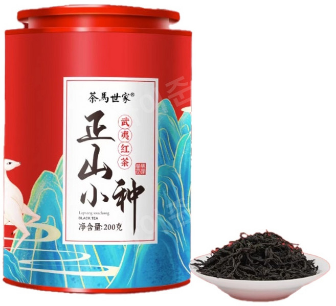 홍차 정산소종 200g 우이산 동목관 농향형 차마세가 중국홍차, 1개입, 1개