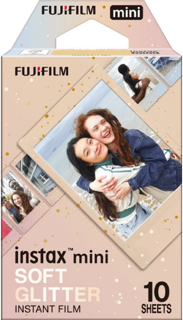 FUJIFILM instax mini, 1個, instax mini 柔光閃耀 SOFT GLITTER 拍立得底片