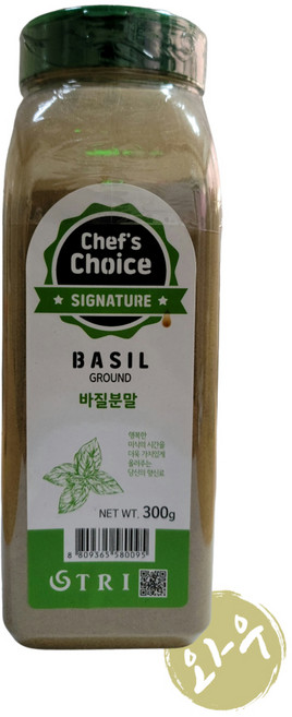쉐프초이스 바질분말 300g, 1개