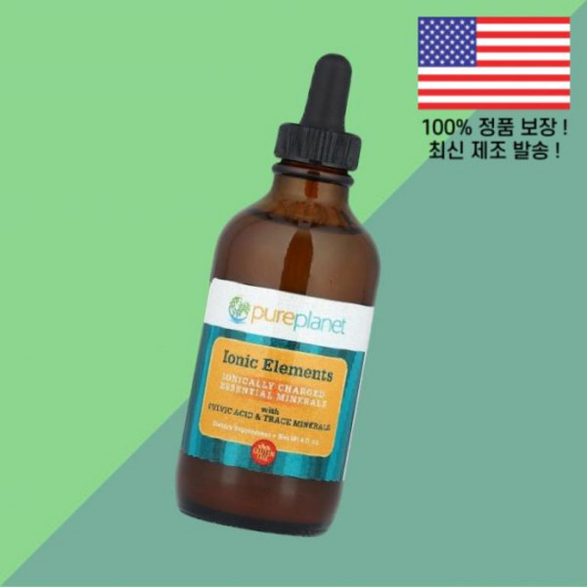 퓨어 플래닛 이온 아이오닉 원소 4 온스 Pure Planet Ionic Elements floz, 1