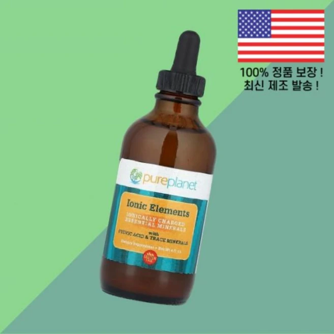 퓨어 플래닛 이온 아이오닉 원소 4 온스 Pure Planet Ionic Elements 4fl oz - 쿠팡