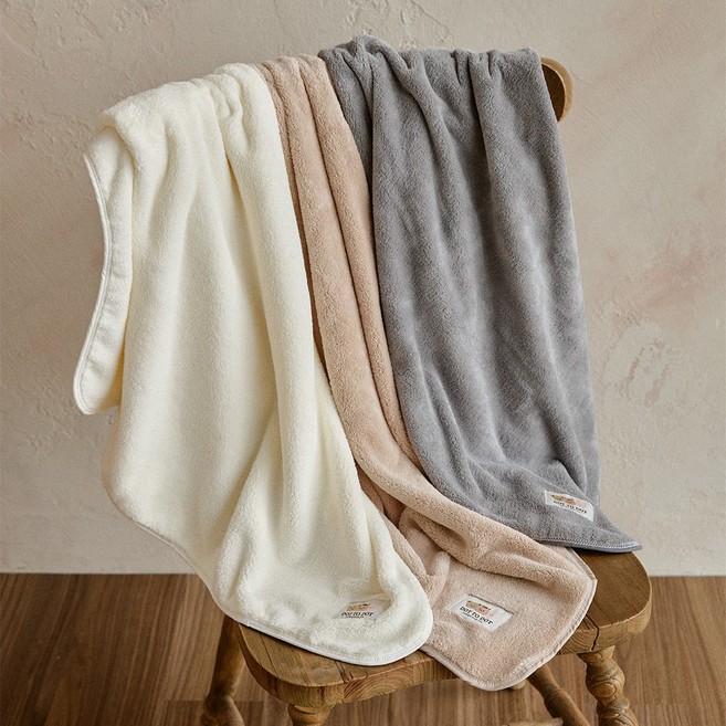 돗투돗 유아용 멀티 목욕타올, 1개, 그레이