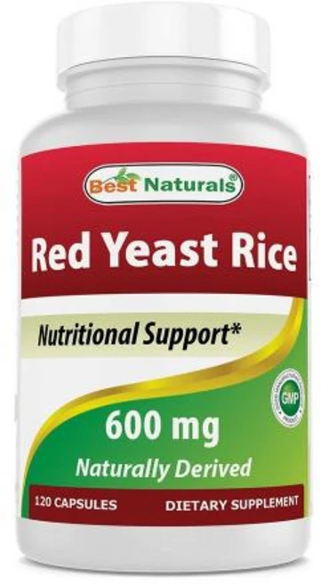 베스트 내추럴스 홍국 쌀 추출물 600mg 120정, 1개 - 쿠팡