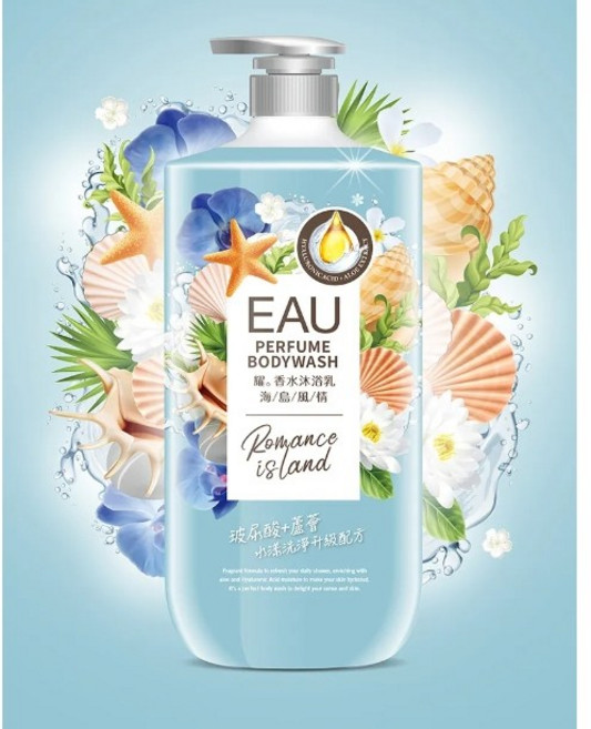 EAU 耀 1000ml 香氛沐浴乳, 1個