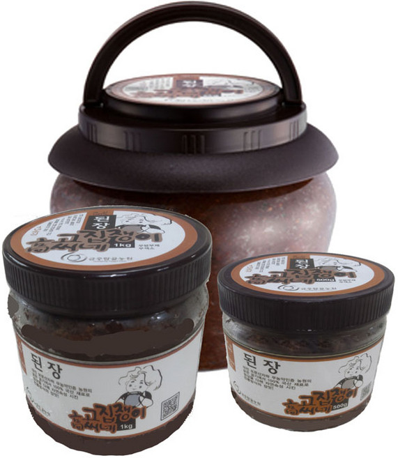 고집쟁이고씨네 된장, 1개, 1K, 1kg