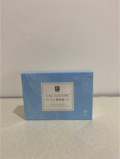 HMB 弘茂生技 CRANSTAR CS 蔓越莓膠囊 40粒, 1個, （藍）樂多益優菌膠囊-40粒