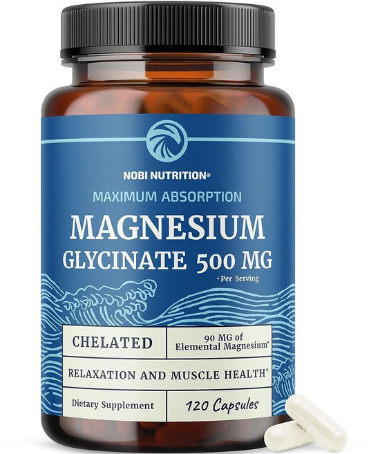 노비뉴트리션 글리시네이트 500mg 캡슐 120정, 1개