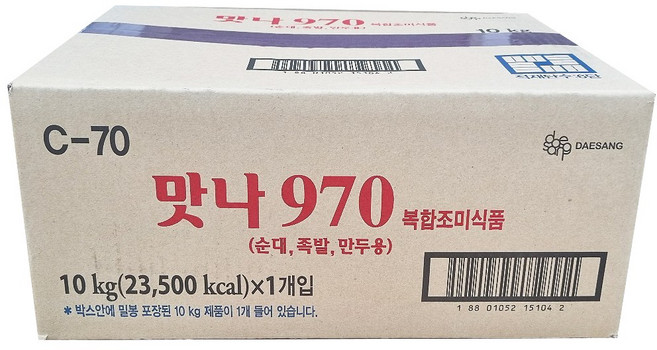 대상 쇠고기 맛나, 10kg, 1개