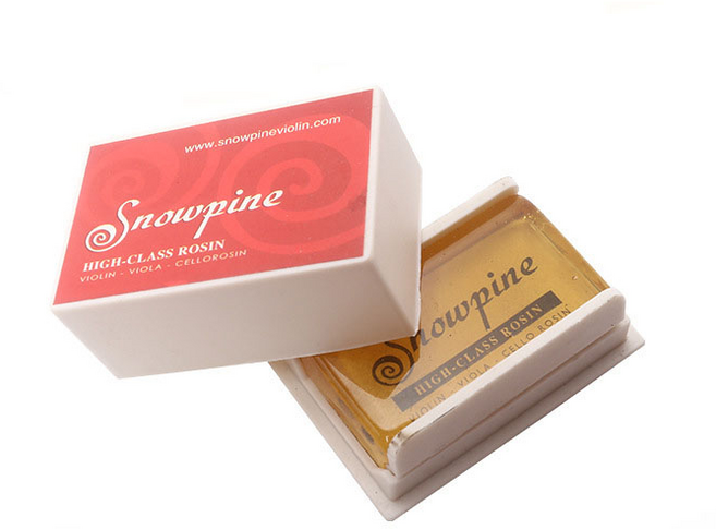 바이올린 비올라 첼로 송진 Snowpine Rosin 스노우파인, 1개