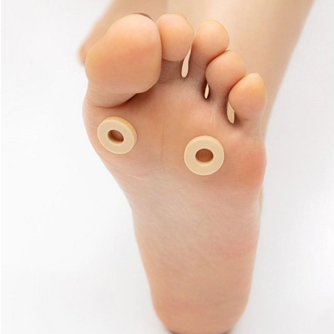 지니홀딩스 발바닥 물집 티눈 사마귀 보호 스티커 새신발 뒤꿈치 보호 밴드 15pcs, 원형, 15개