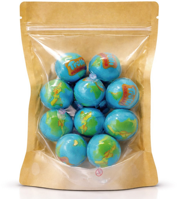 트롤리 Trolli 지구본 플래닛 구미 지구 젤리 소분 10ea + 주주나라 사은품, 188g, 3세트