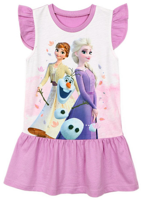 여아 아동잠옷 실내복 겨울왕국원피스_웬디