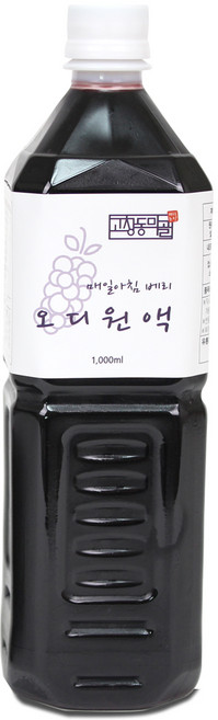 오디즙 원액100%-1L x 1병 [고창동막골농장], 1L, 1개