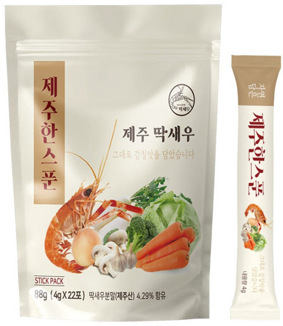 제주 한스푼 88g (4g 스틱형), 1개