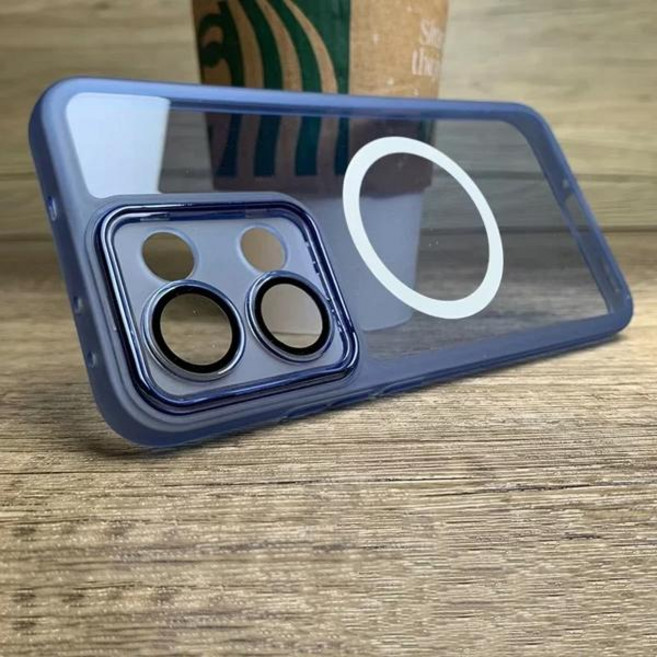 모토로라 엣지 70 60 50 40 울트라 네오 퓨전 프로용 투명 소프트 마그네틱 폰 케이스 풀 렌즈 보호 충격 방지 백 커버, [05] 모토로라 엣지 50 울트라, [21] 파란