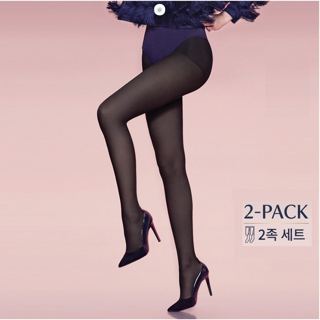 [비너스 스타킹] 30D 고탄력 스타킹 여성 승무원 겨울 학생 검정 팬티스타킹 지렌