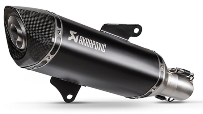 아크라포빅 혼다 포르자350 ADV350 머플러 블랙, 1개